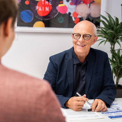 Fritz Staudigl im<br/>Landeszeitungs-Interview.