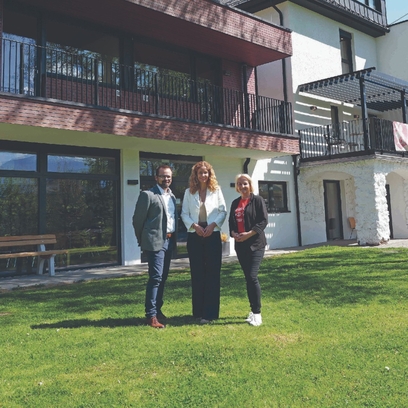 Außenansicht eines Hauses mit WG Räumlichkeiten